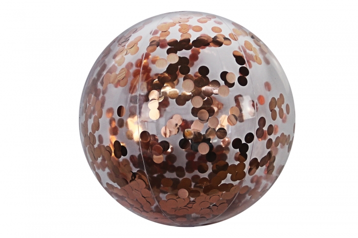 confetti beach ball