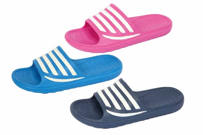 Sliders - Youths, Stripe, Sizes 3 - 6