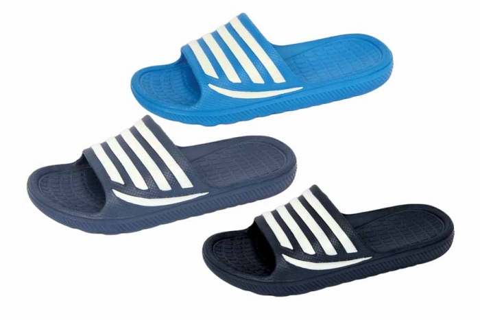 Sliders - Adults, Stripe, Sizes 7 - 11