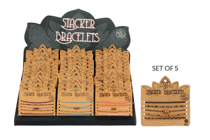 Stacker Bracelets - Set of 5