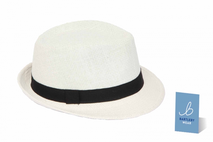 Unisex Trilby - White