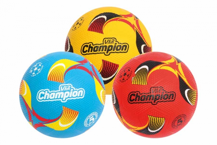  *INFLATED* V12 Champion All Surface Football