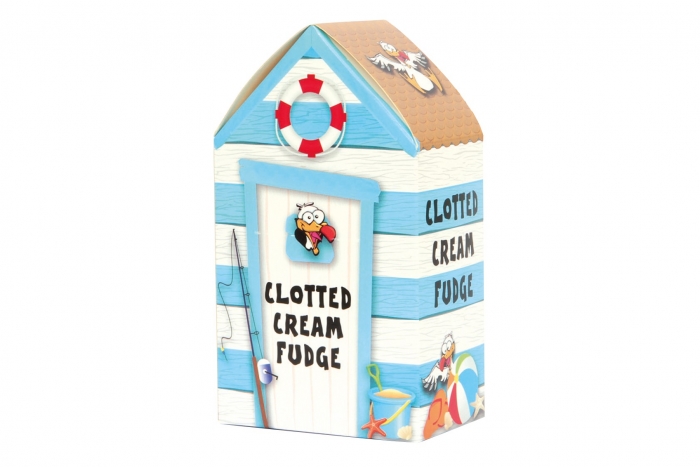 Clotted Cream Fudge - Beach Hut Gift Box 