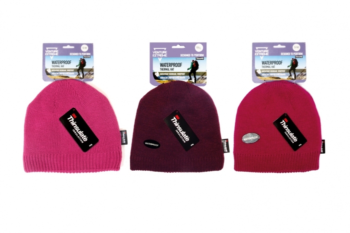 Ladies Waterproof Knitted Hat