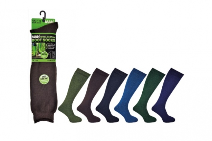 Men's Wellington Boot Socks 