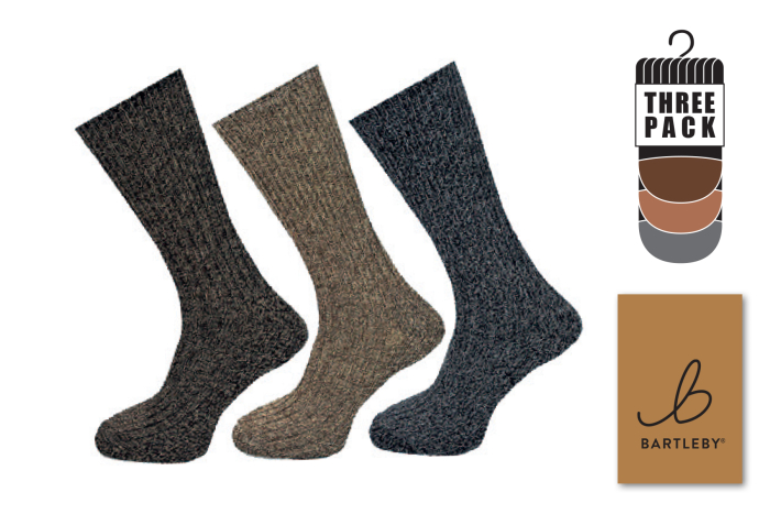 Men's Chunky Knit Boot Socks 