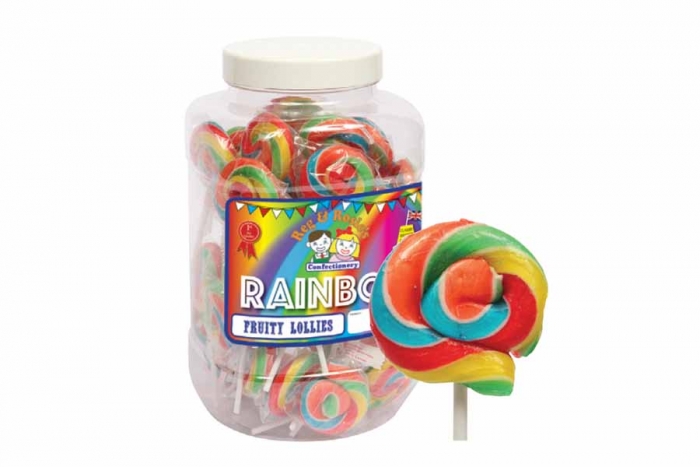 Flavoured Lolly - Rainbow 
