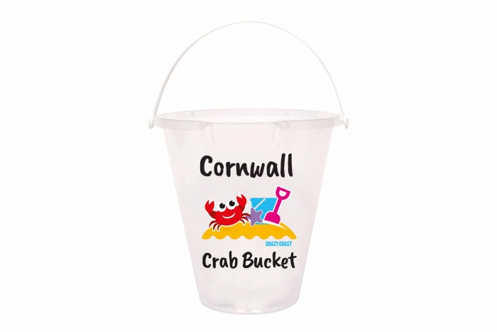Crazy Coast Cornwall Crab Bucket - 9"
