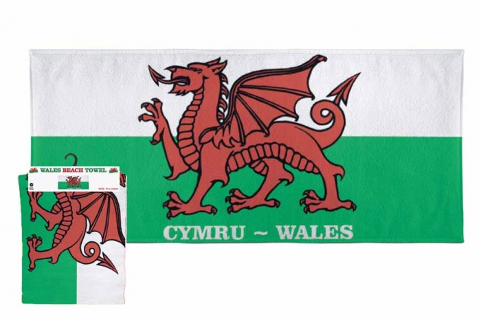 Beach Towel - Wales Print