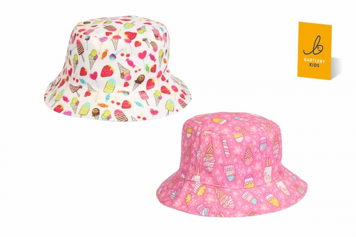 Girls Sweet Treats Reversible Hat
