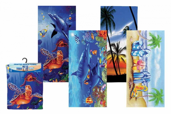 Beach Towel - Printed Designs