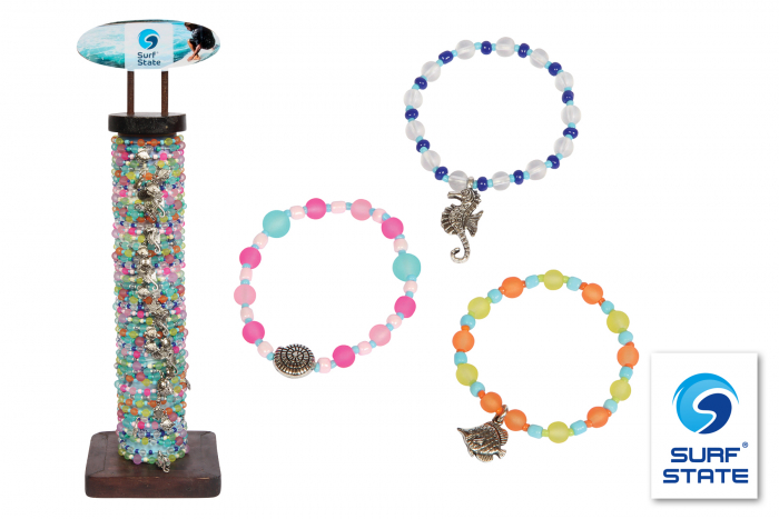 Sealife Glass Beads Bracelet