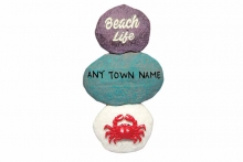 Pebble Stack Magnet - Town Named
