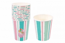 Striped Paper Cups